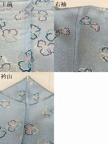 平和屋着物○訪問着 舞花文 正絹 逸品 AABB0043zg - メルカリ