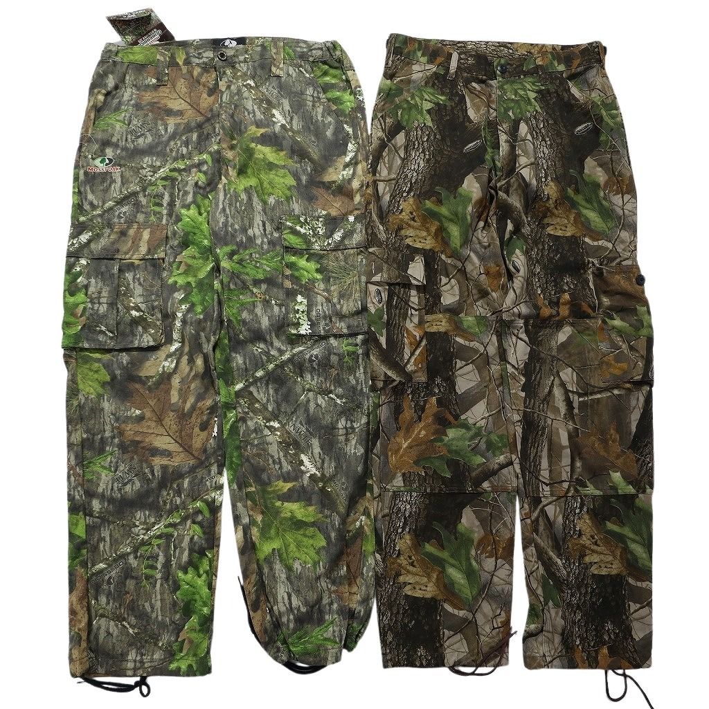 古着卸 リアルツリー柄 パンツ 8枚セット メンズ S M L XL 2XL カーゴパンツ ドローストリング 古着 NB9738