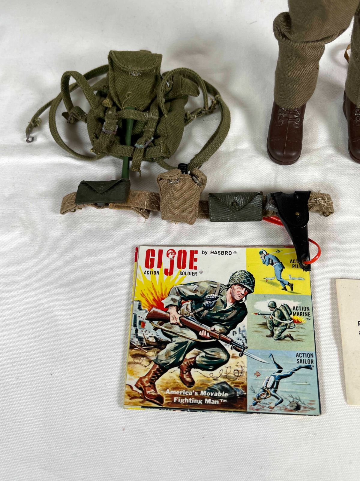 実物 1960年代 箱入り GIジョー ハスブロー 陸軍兵士 中古品