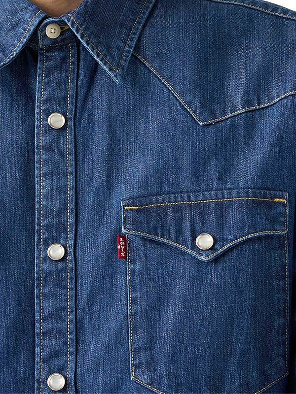 LEVI'S リーバイス デニム シャツ ウエスタン スナップボタン LEVIS ウエスタンシャツ 長袖 85744 0041 0047 Western Deenim Shirt レッドタブ LEVI'S リーバイス デニム シャツ ウエスタン スナップボタン LEVIS