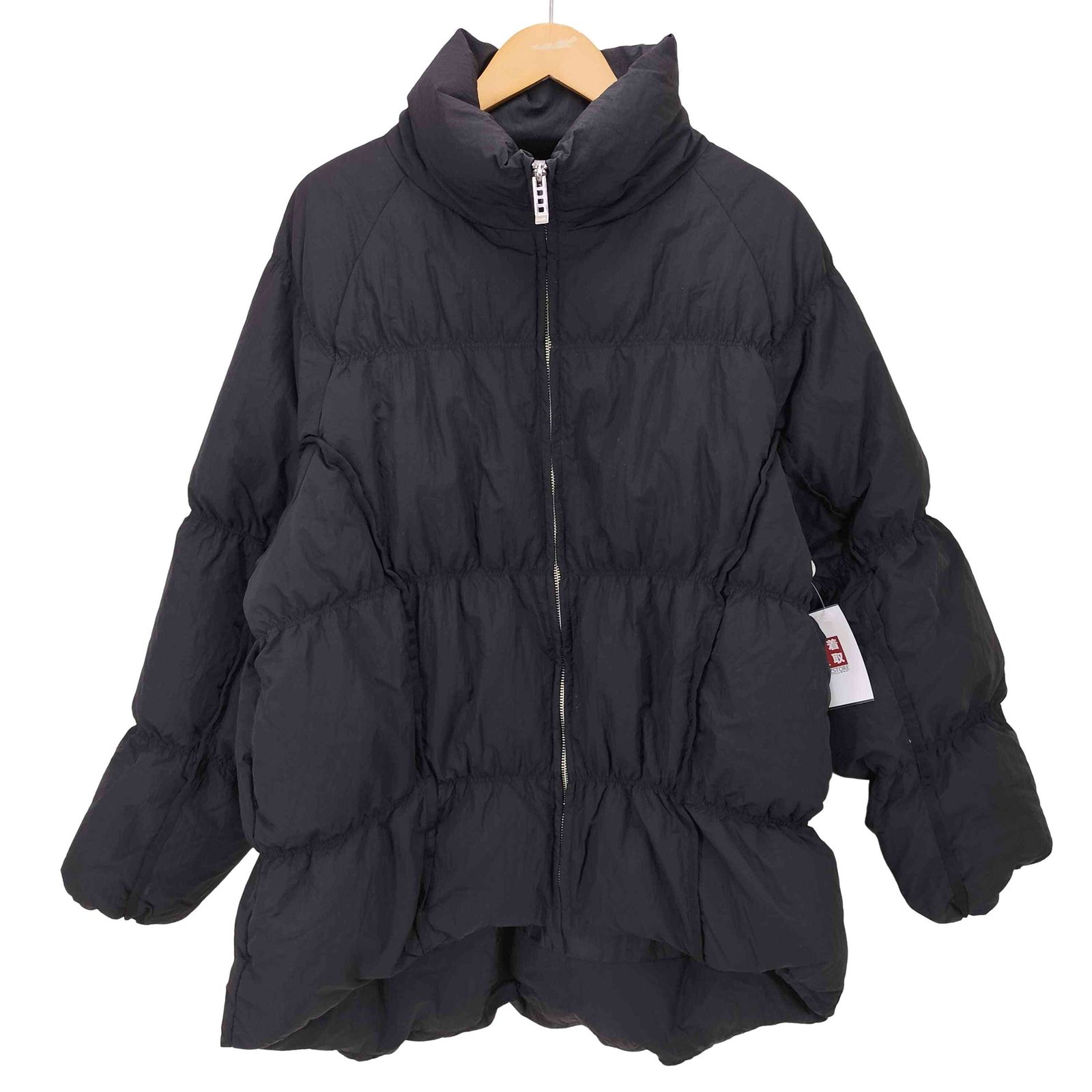 UN3D.ダウンジャケット 38サイズ UN3D. ギャザーエアリーダウンジャケット 38 アンスリード UN3D