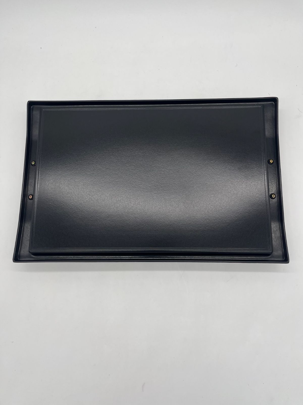 お盆 合成漆器 カシュー塗装 ユリア樹脂 SK-WK-0402 トレー 昭和