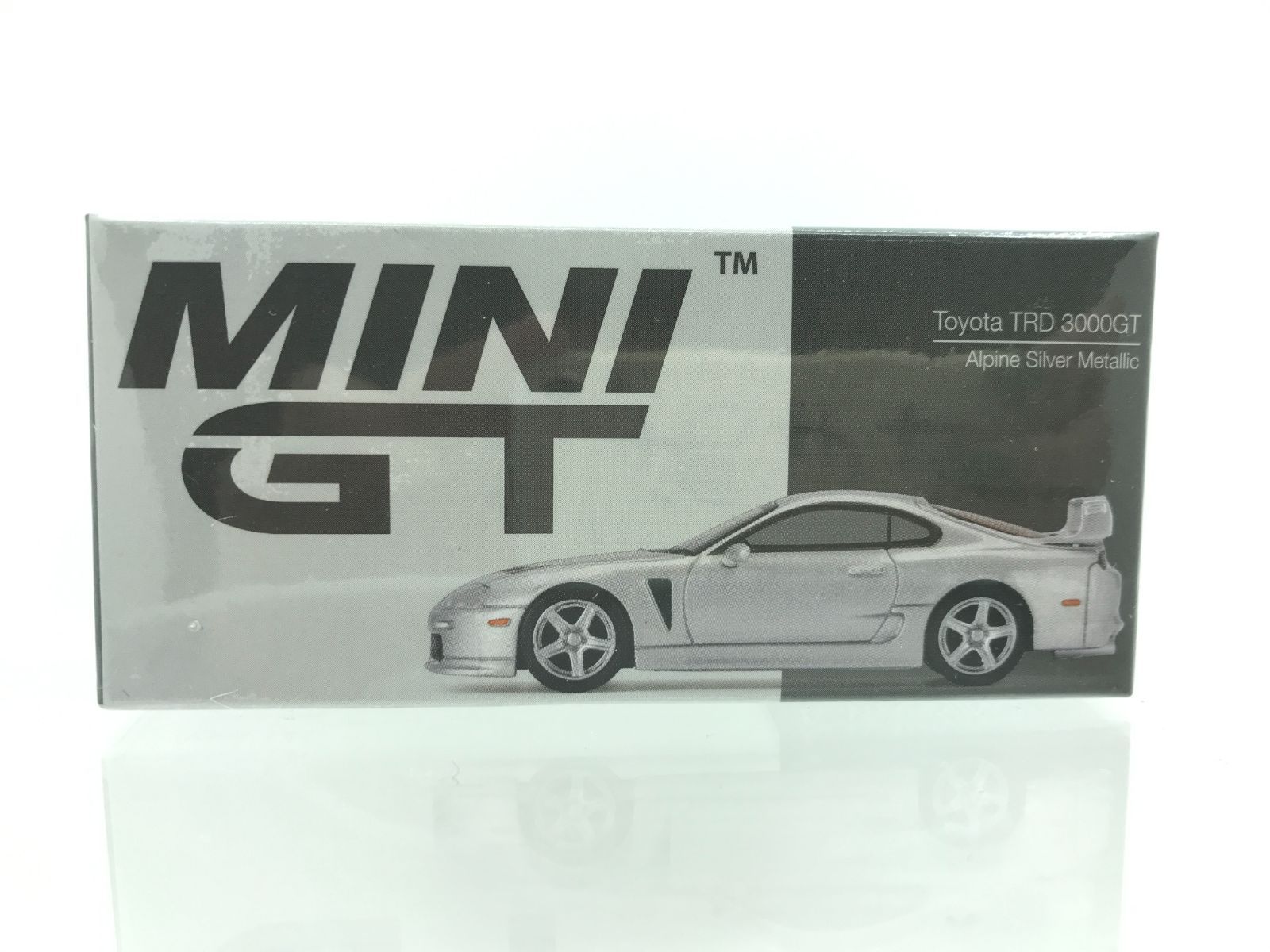 小牧店】未開封 MINI GT 1/64 トヨタ TRD 3000GT アルパイン シルバー