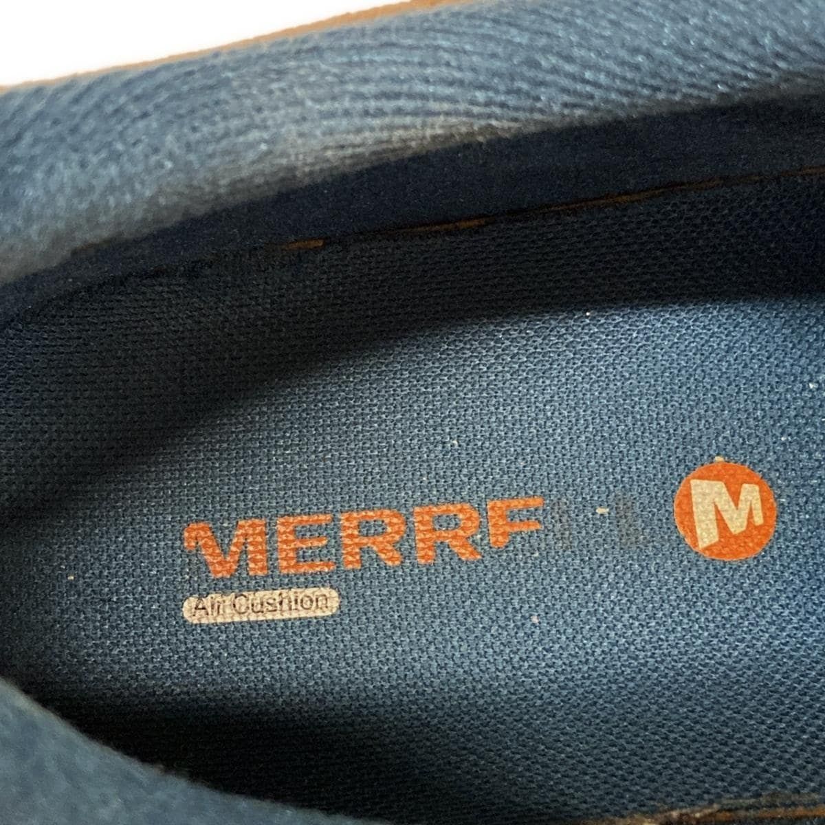 MERRELL(メレル) スニーカー メンズ ブラウン×ブルー×黒 スリッポン