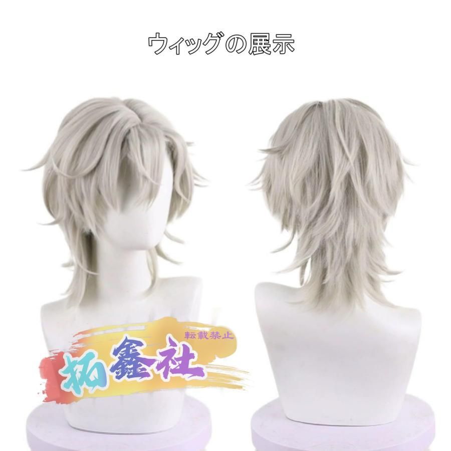 崩壊スターレイル アベンチュリン セット済みウィッグ 崩壊スターレイル HonkaiStarRail アベンチュリン-Aventurine