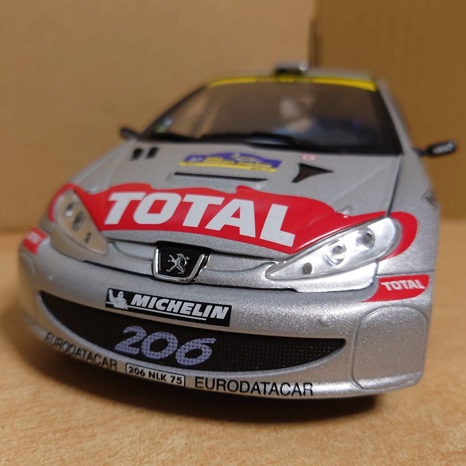 1/18 プジョー206 WRC 1999＆2000 clarion #2 - メルカリ