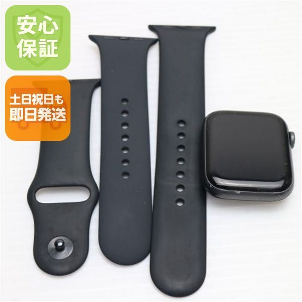 良品 Apple Watch series4 44mm GPSモデル スペースグレイ  土日祝発送OK 07000