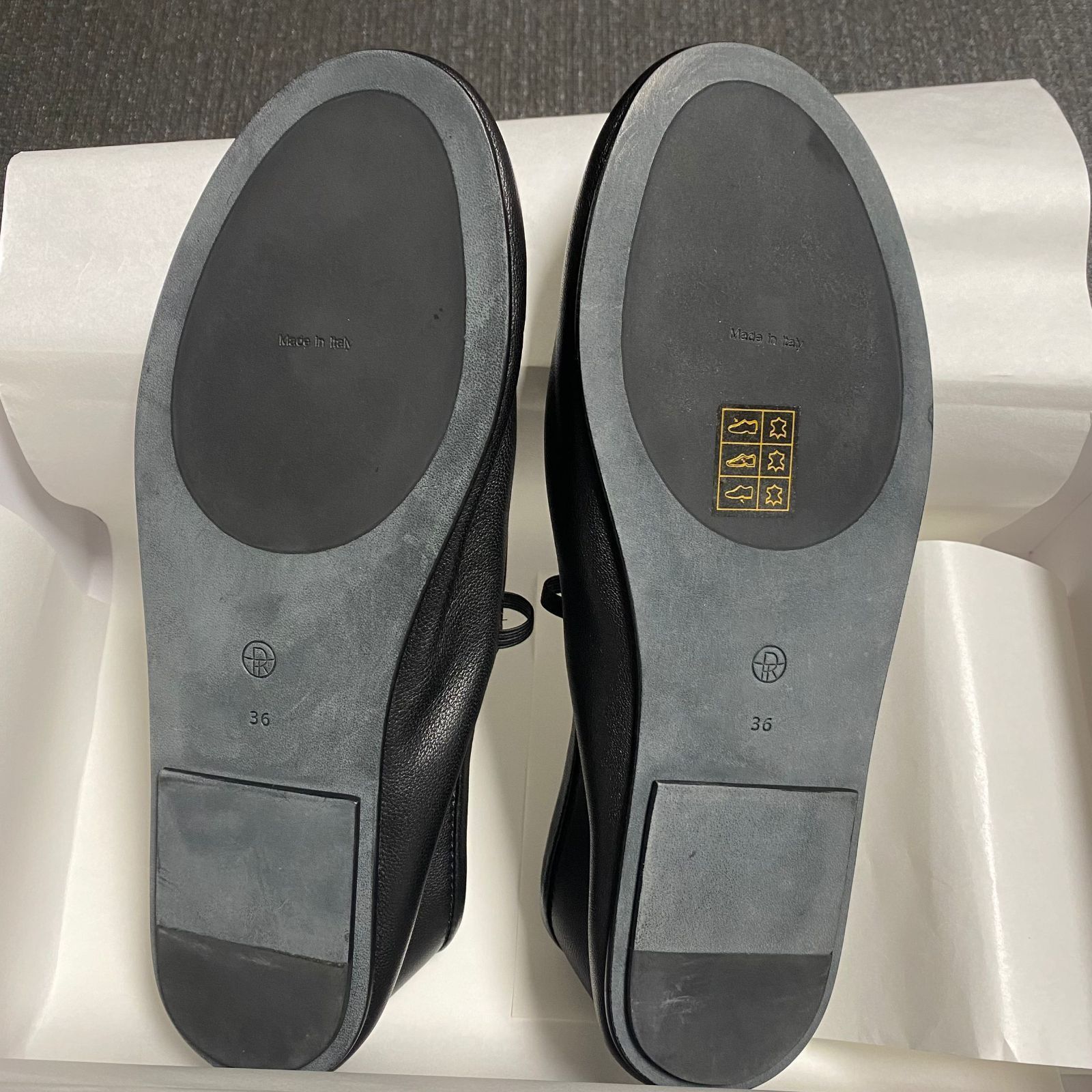 ザロウ THE ROW Elastic Ballet スリッパ レザー バレイシューズ ザロウ THE ROW Elastic Ballet スリッパ レザー バレイシューズ