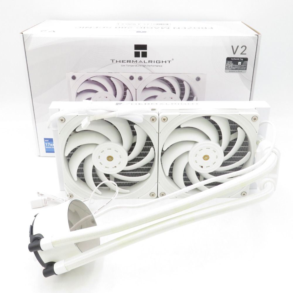 THERMALRIGHT サーマルライト PC周辺機器 水冷CPUクーラー FROZEN MAGIC 280 SCENIC V2