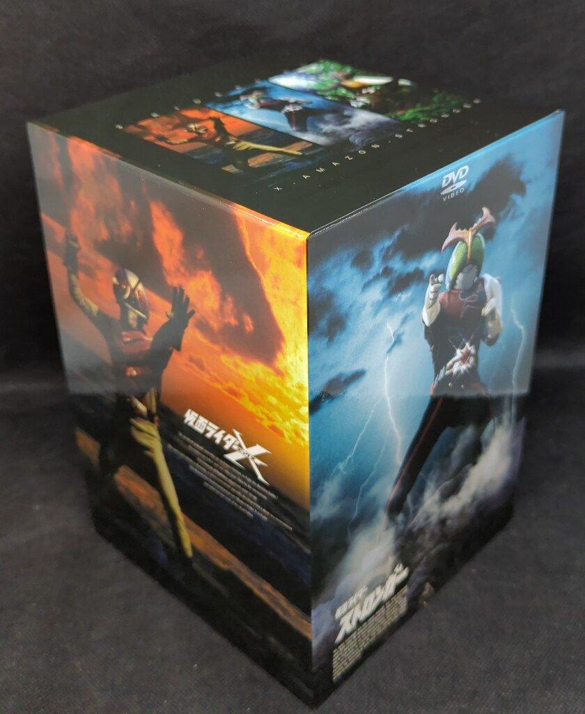 【美品・BOX付】 仮面ライダーX・アマゾン・ストロンガー DVD全9巻セット 特撮DVD BOX付)仮面ライダーX/アマゾン/ストロンガー 初回全9巻