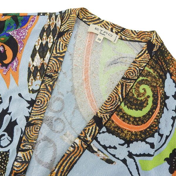 中古】 美品 エトロ ETRO ニット カーディガン size38