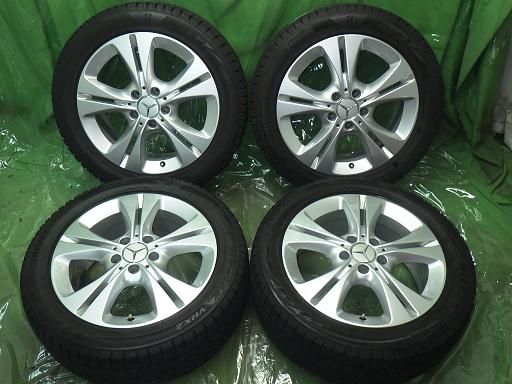 【中古】BRIDGESTONE スタッドレス W205純正 17インチ ブリヂストン ブリザックVRX