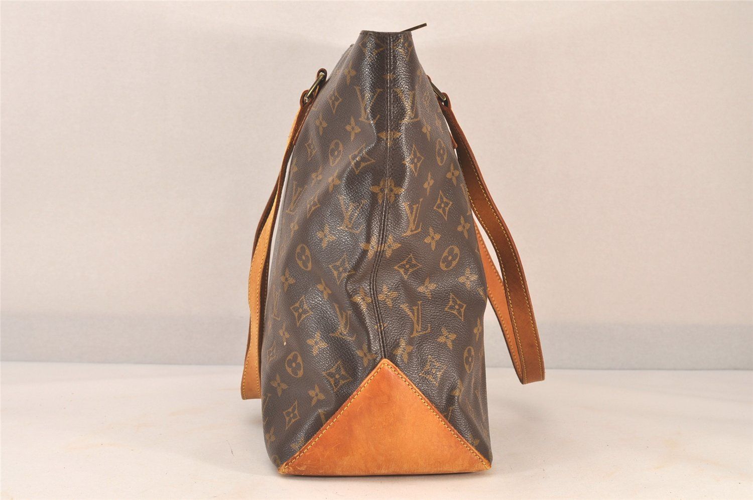 ルイヴィトン Cabas mezzo カバ メゾ モノグラム H33cm W38cm マチ15cm