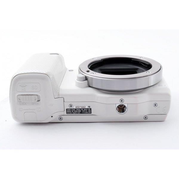 ソニー SONY NEX-5 N ホワイト レンズキット 美品 本物の一眼