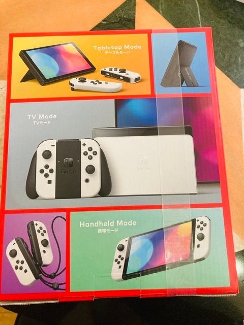 保証書・店舗印有】有機ELモデル Nintendo Switch ホワイト