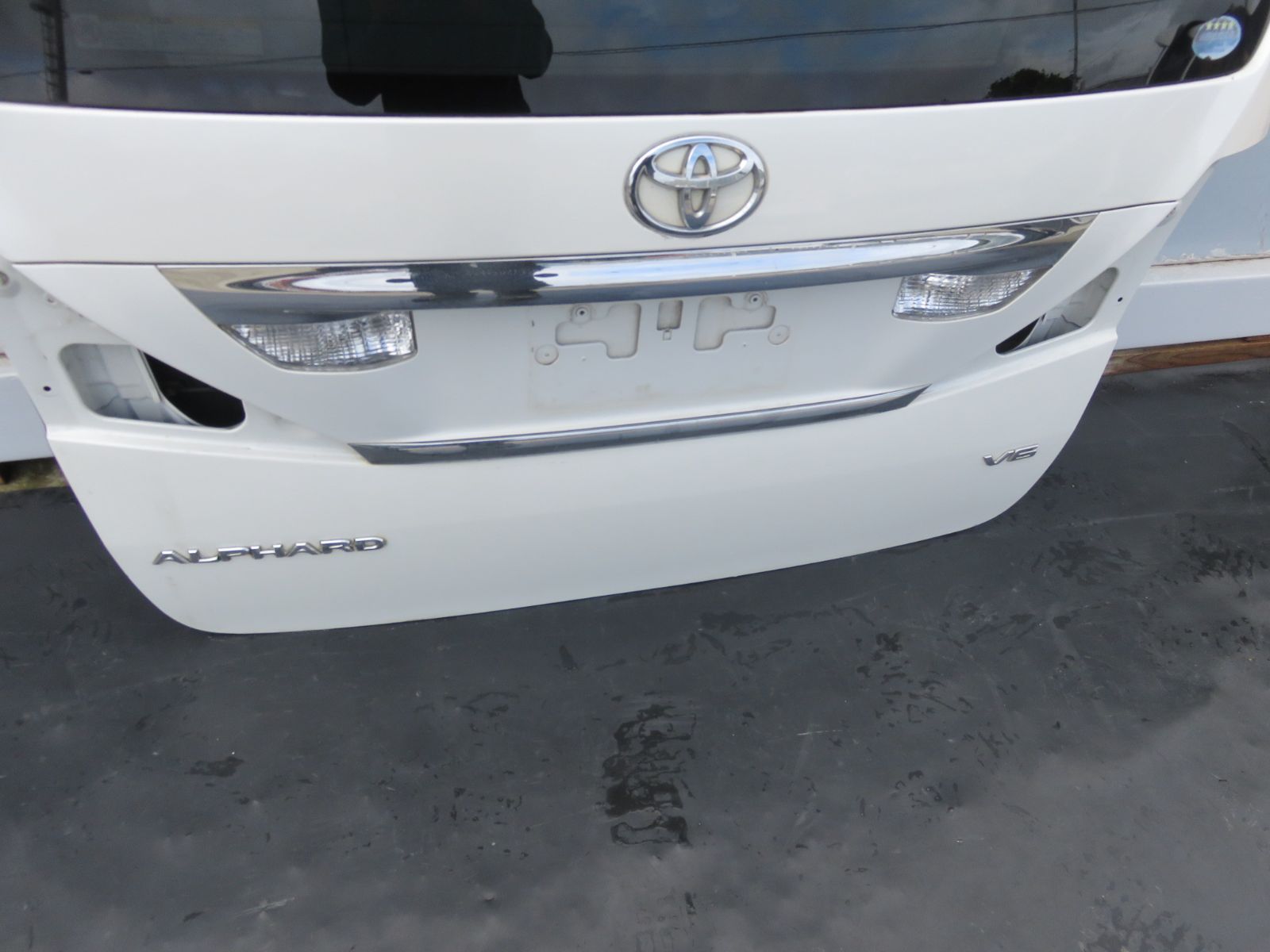 SFC2610 アルファード ANH20W ANH25W GGH20W GGH25W 前期 純正 バックドア リアゲート トランク ハッチバック 070 パールホワイト FFCRYSTALESIA_COM