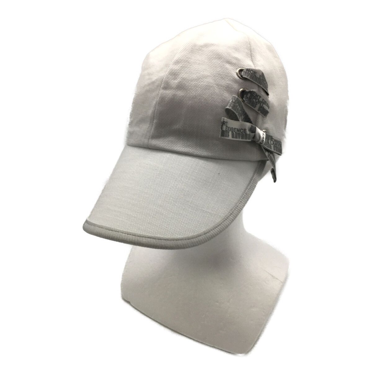中古 ランバンスポール LANVIN SPORT キャップ F(55-59cm) 白