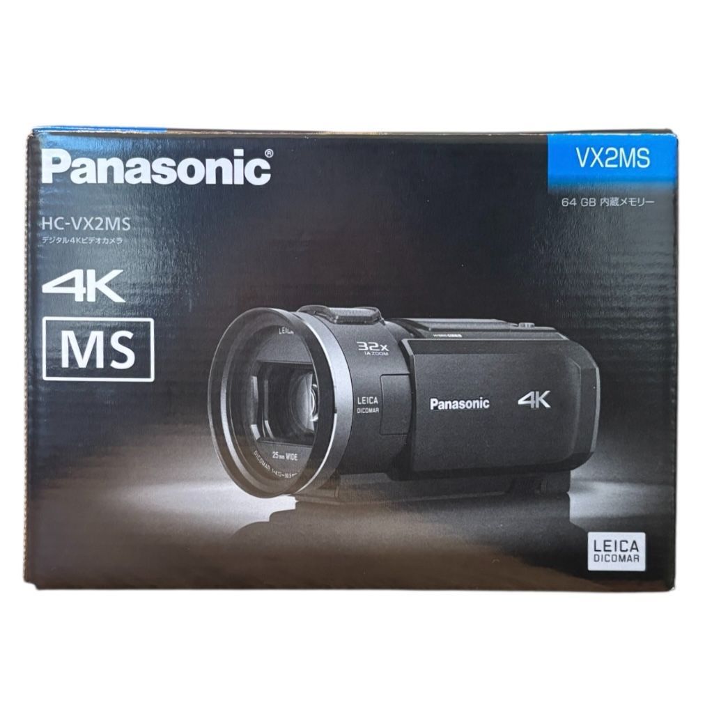 5年保証付きPanasonic 4K ビデオカメラ 32倍ズーム