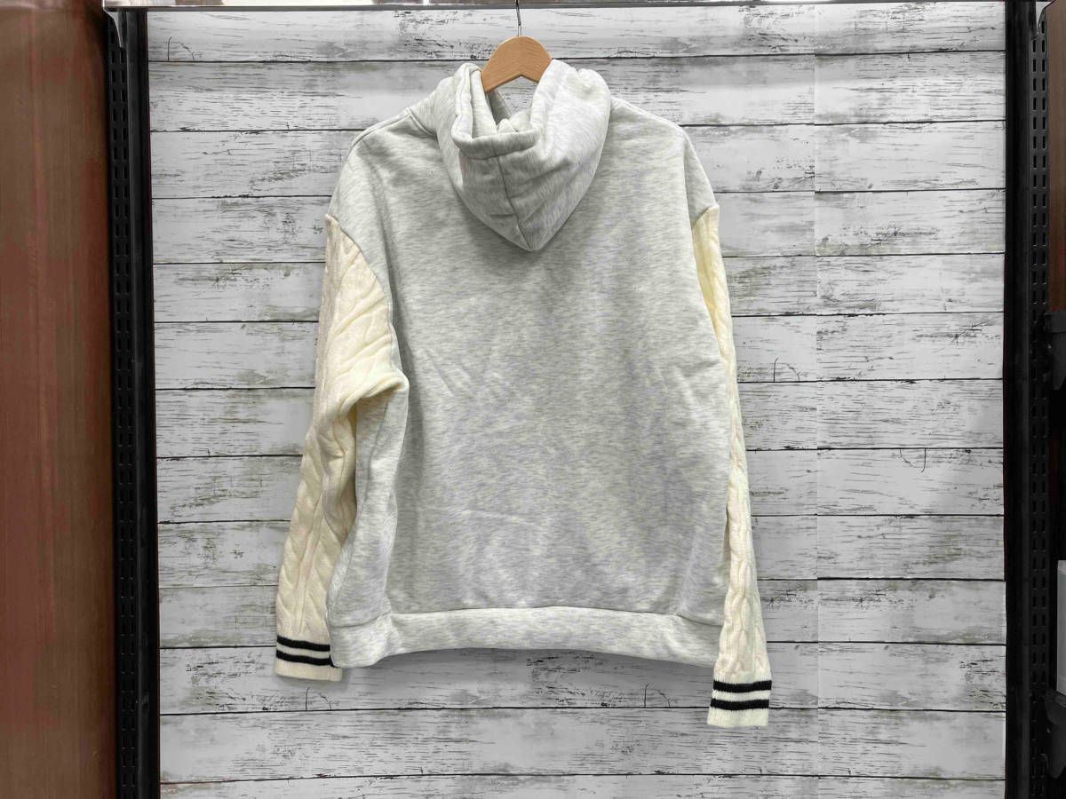 FRANKLYN MUSK フランクリン ムスク パーカー サイズ 3 ホワイト グレー