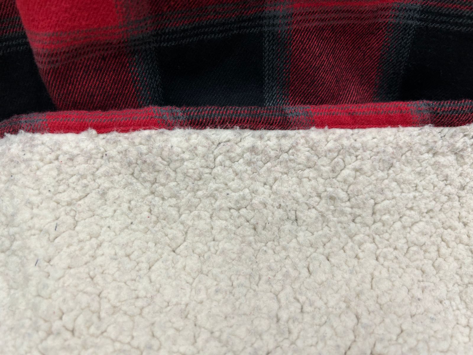 Supreme (シュプリーム) Buffalo Plaid Sherpa Chore Shit