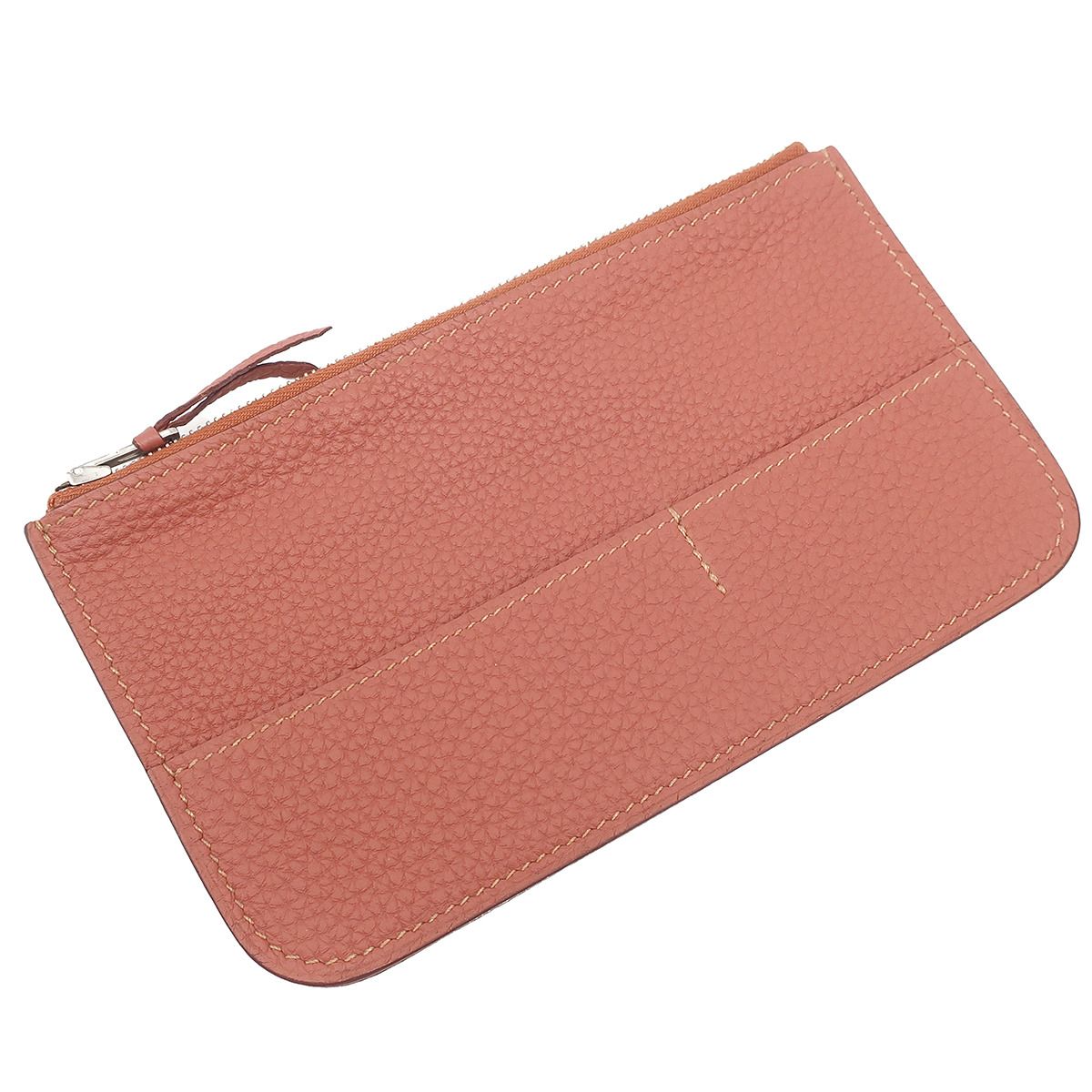 エルメス HERMES 長財布 ドゴンデュオ ドゴンGM トゴ ロージー マット  