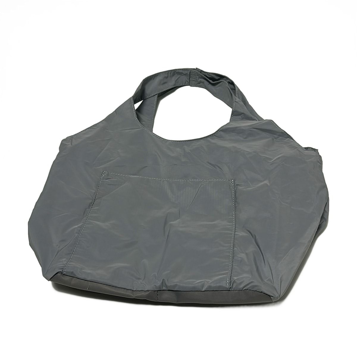 SAZABY(サザビー) ショルダーバッグ美品 - グレー×ベージュ 斜