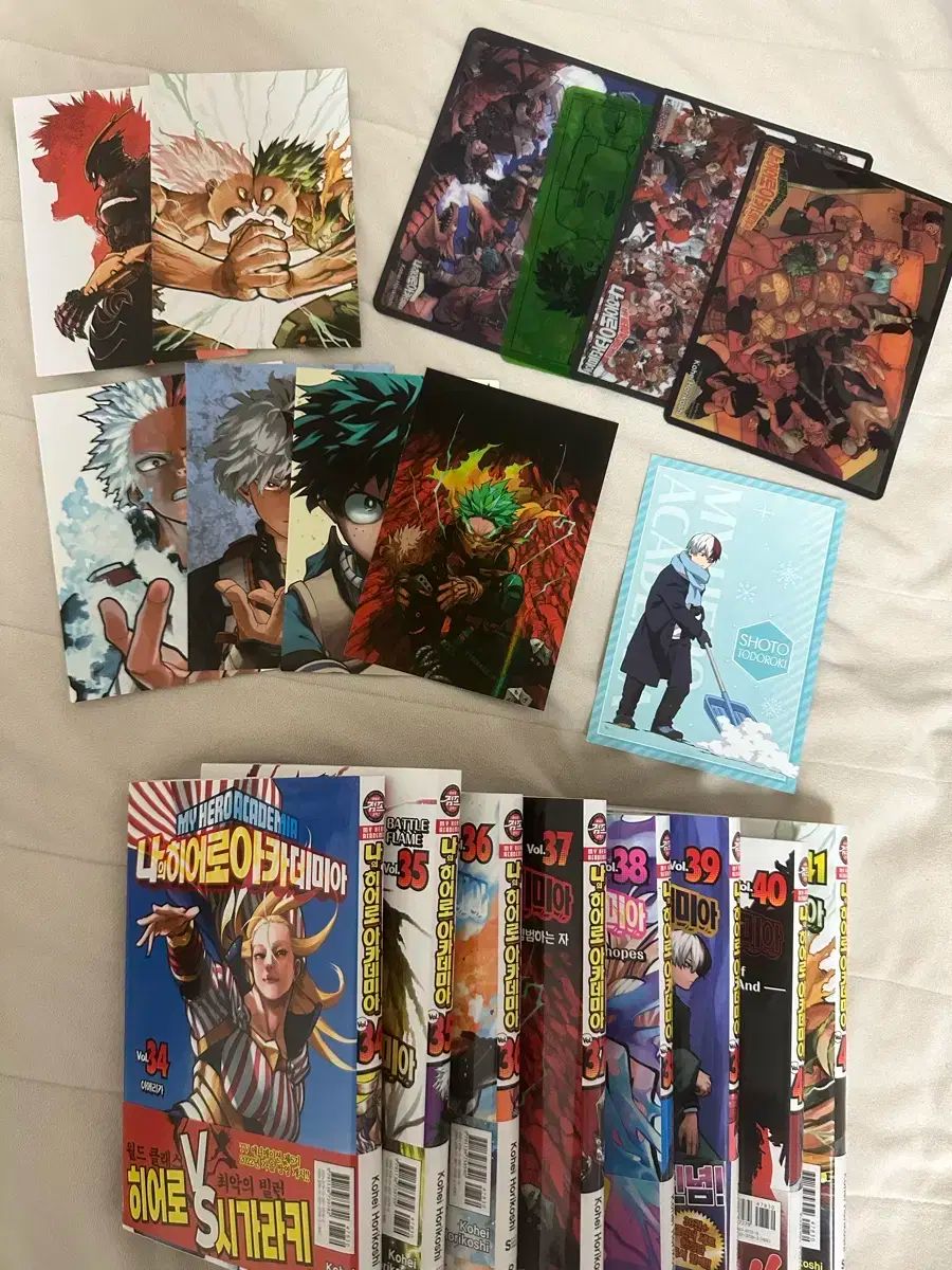 私の ヒーロー アカデミア 漫画 34 ー 41 特典 ポストカード付属