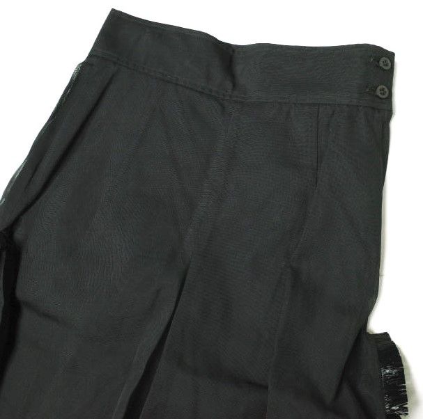 TOGA PULLA トーガ プルラ 16SS 日本製 フリンジ付き ハイウエスト  