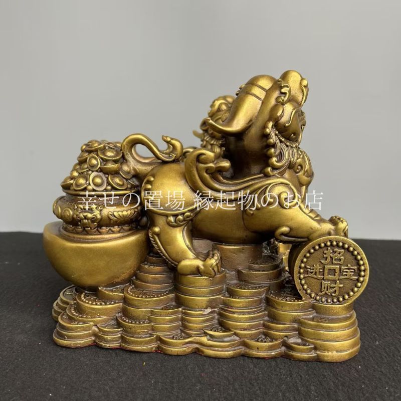 玉彫 獅子　ペア　彫刻 置物 金運 開運 風水 魔除　骨董 美術　インテリア　② 玉彫 獅子 ペア 彫刻 置物 金運 開運 風水 魔除 骨董 美術