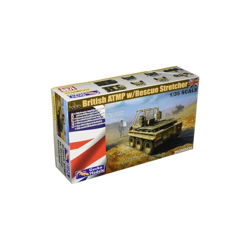 ゲッコーモデル 1|35 現用イギリス陸軍 ATMP w|レスキューストレッチャー プラモデル GEC35GM0035