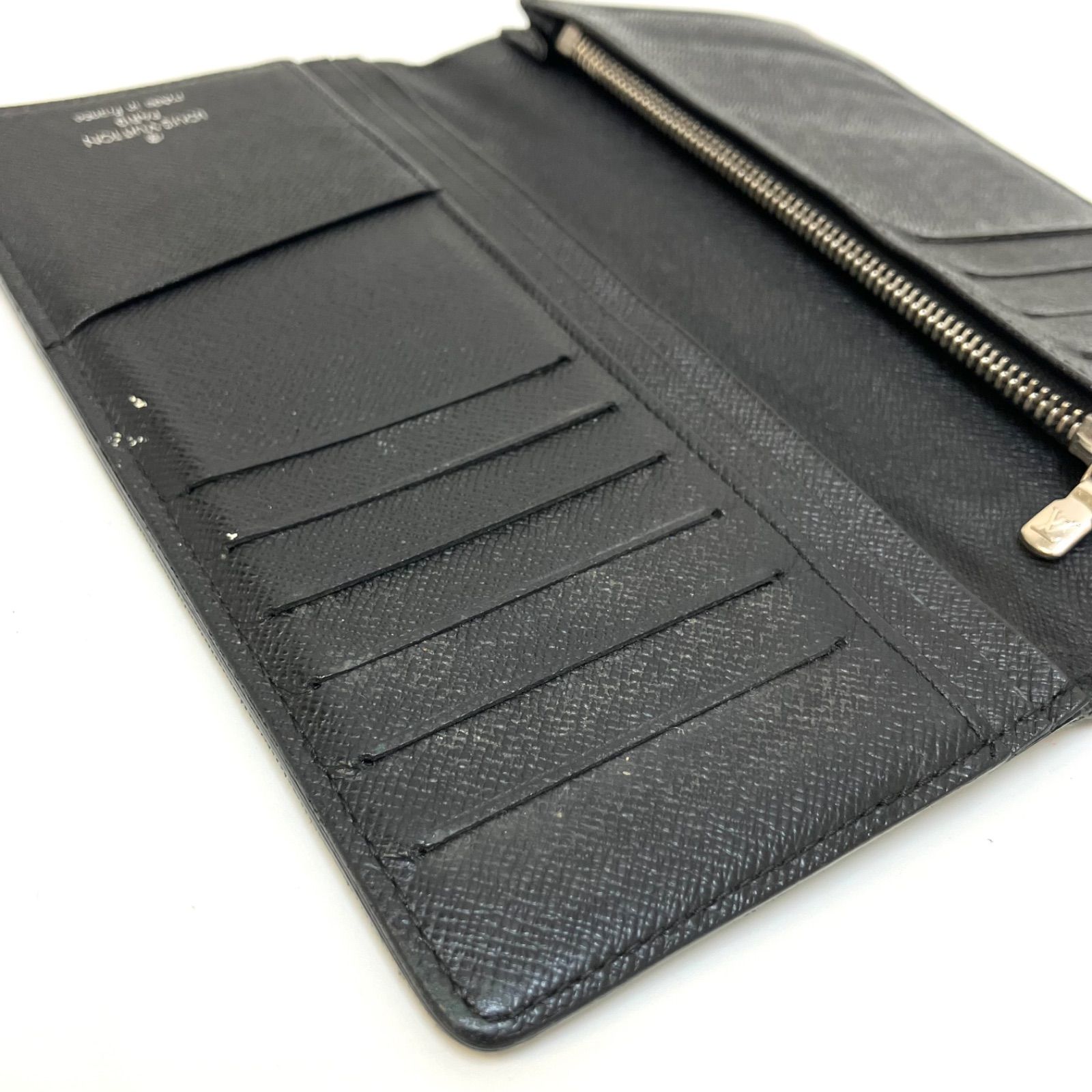 dunhill ダンヒル 本革 シャイニークロコ型押しレザー 札入れ 長財布