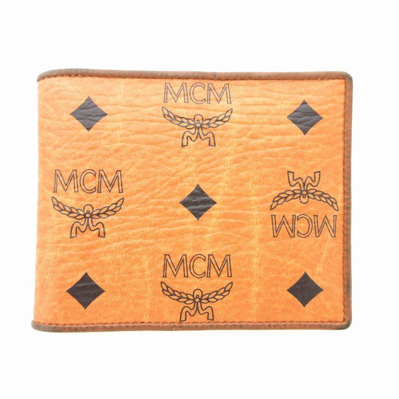 MCM 二つ折り財布 ブラウン 楽天市場】MCM 財布 メンズ エムシーエム 二つ折り札入れ ID
