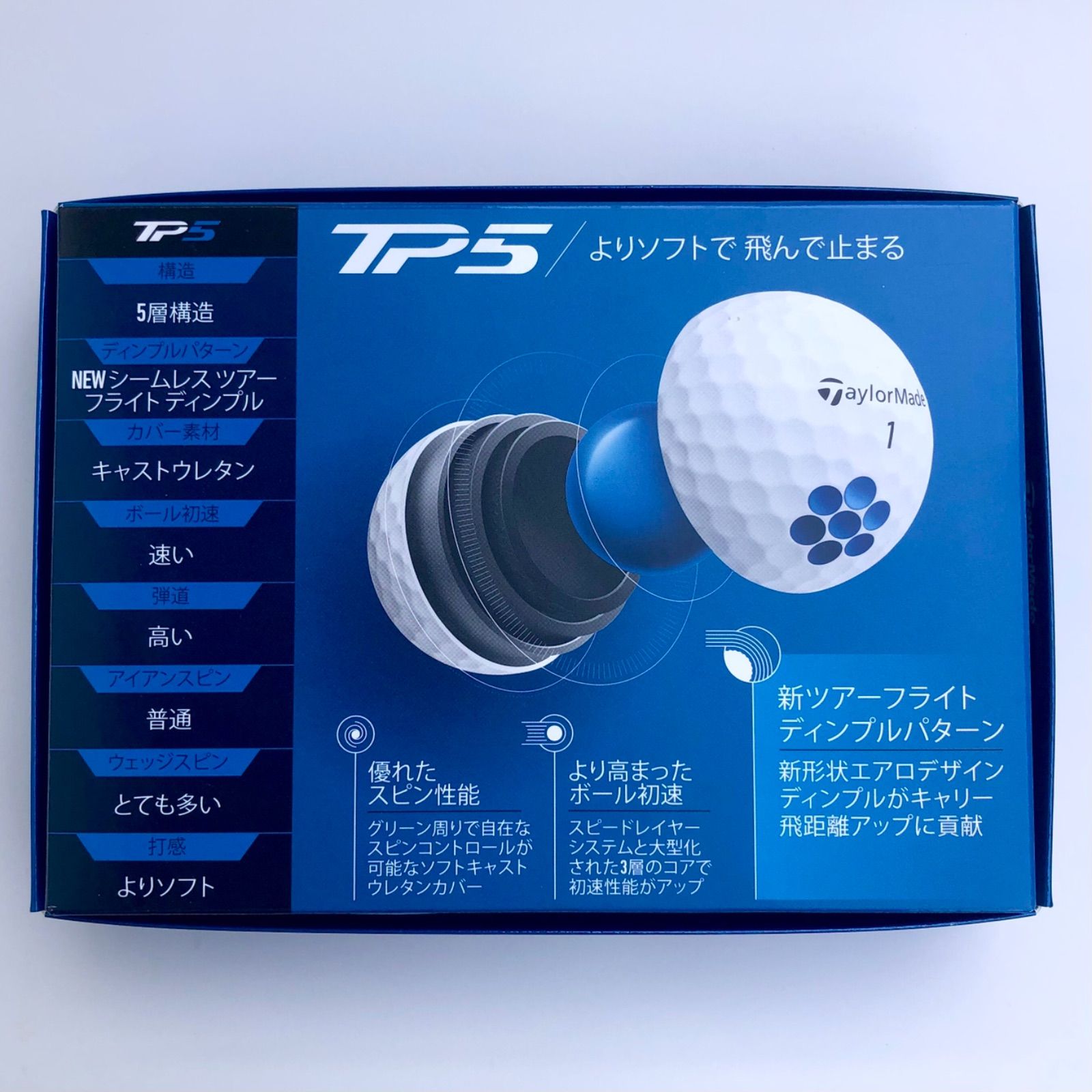 新品 New TP5 ボール テーラーメイド 3ダース - その他