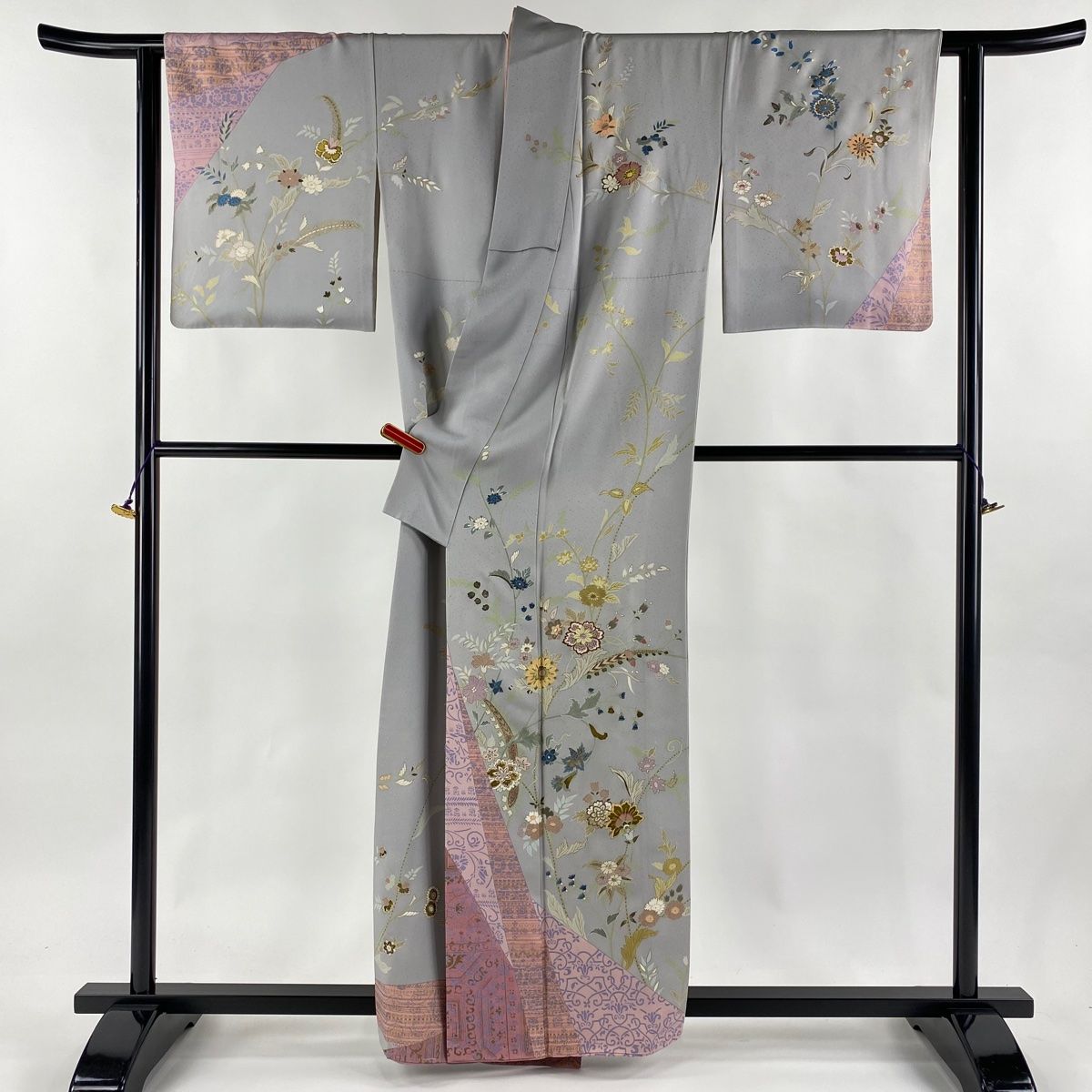 平和屋本店□極上 創業460年・千總 松坂屋染織名作展 訪問着 本場