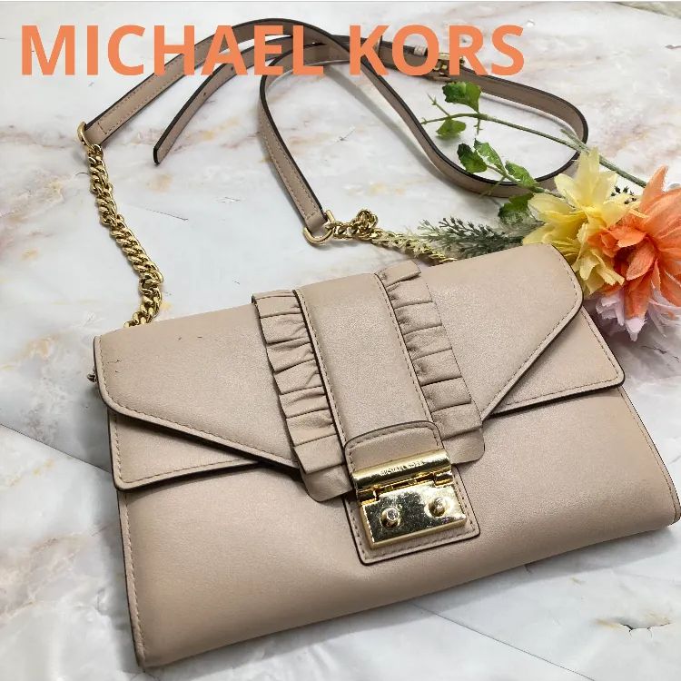 ちゅ #プロフ必読様【極美品】MICHAEL KORS チェーン クロスボデイ 35F1GTVC2B-0001_1_list.jpg