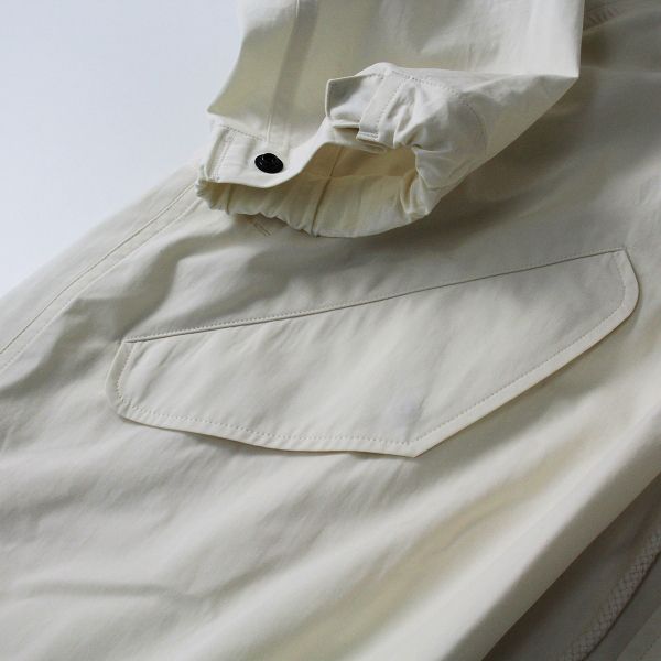 YLEVE/イレーヴ コットンタフタモッズコート ライトベージュ 美品 2021年 YLEVE イレーヴ COTTON TAFFETA MODS COAT コットン