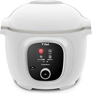 ティファール 電気圧力鍋 6L 内蔵250レシピ クックフォーミー ホワイト 圧力調理 1台7役 CY8711JP