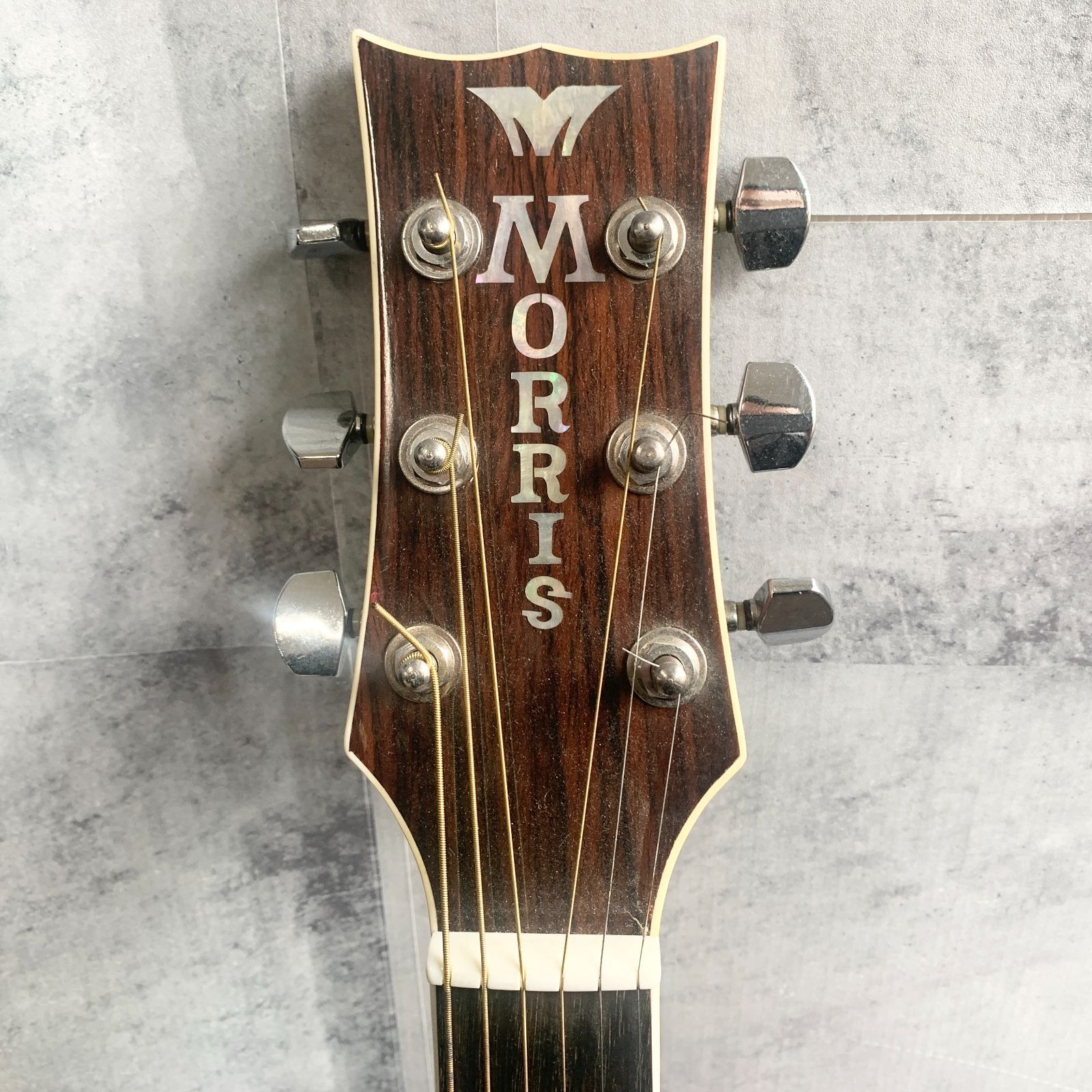 縦ロゴ Morris アコースティックギター MG-30 モーリス - 弦楽器、ギター