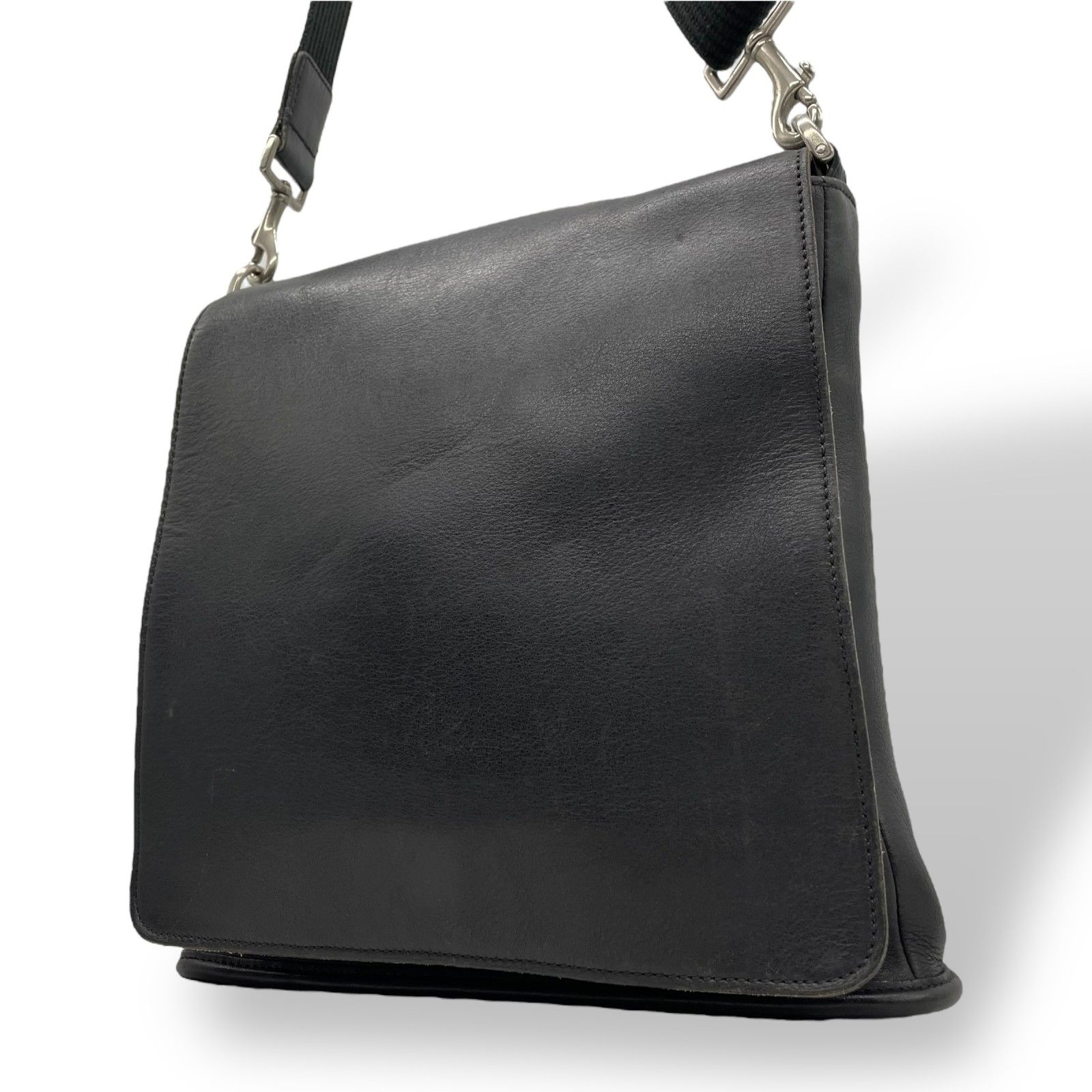 COACH ショルダーバッグ メッセンジャー トート ハンド レザー 黒 肩掛け 希少 COACH コーチ ショルダーバッグ メッセンジャー 肩掛け