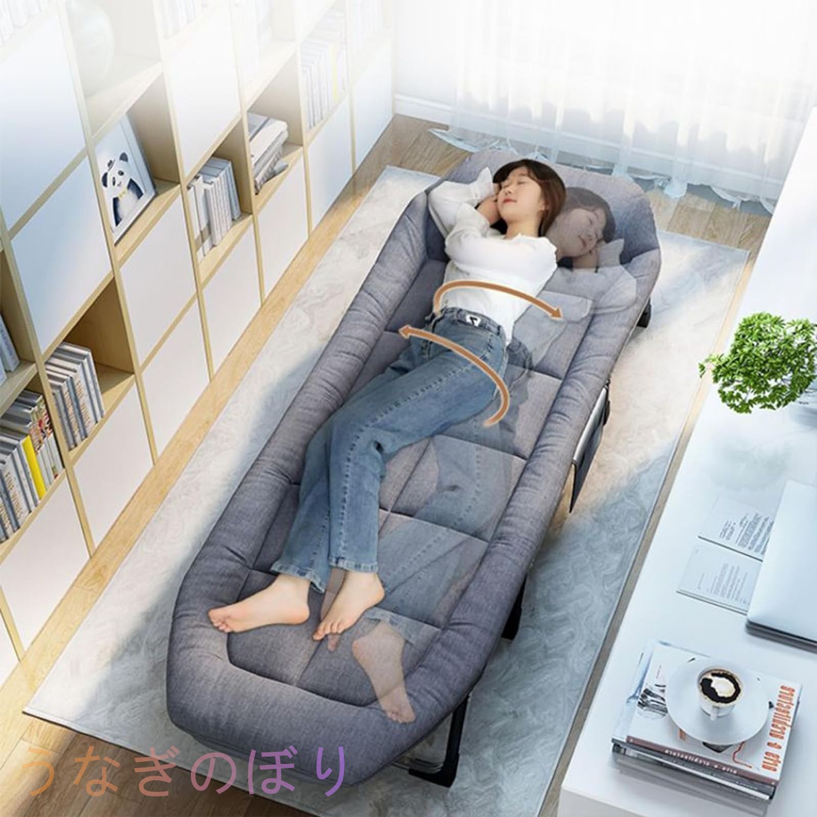 リクライニングチェア 折りたたみ式 ラウンジチェア 折りたたみベッド