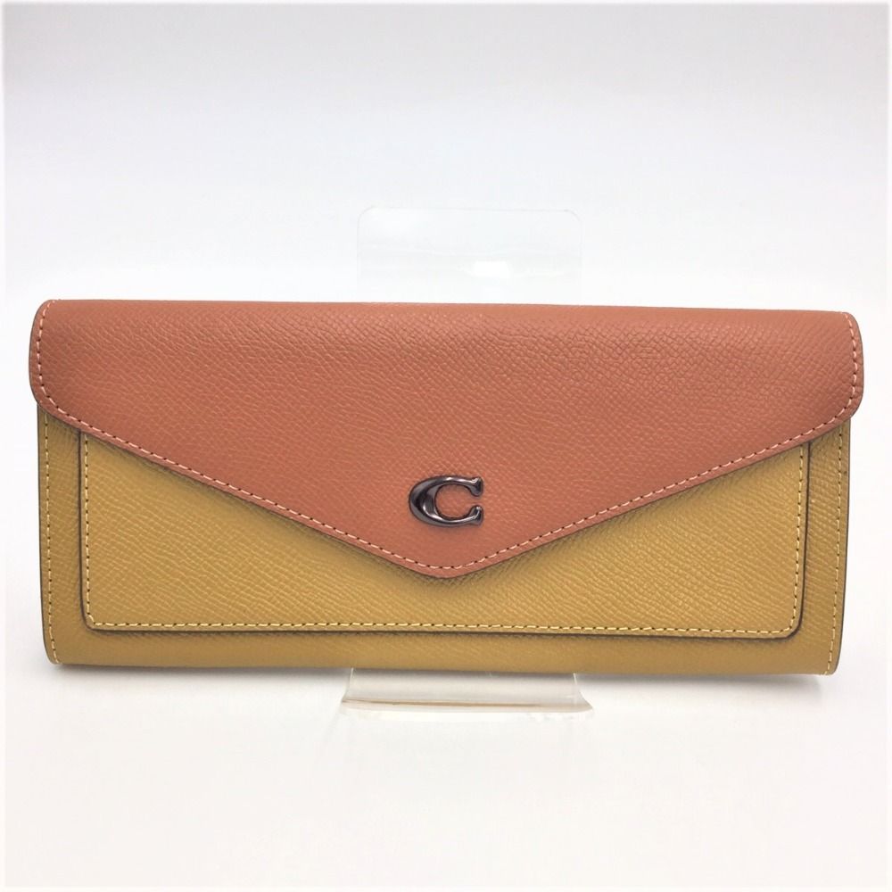 COACH コーチ 長財布 COACH ウィンソフトウォレット カラーブロック