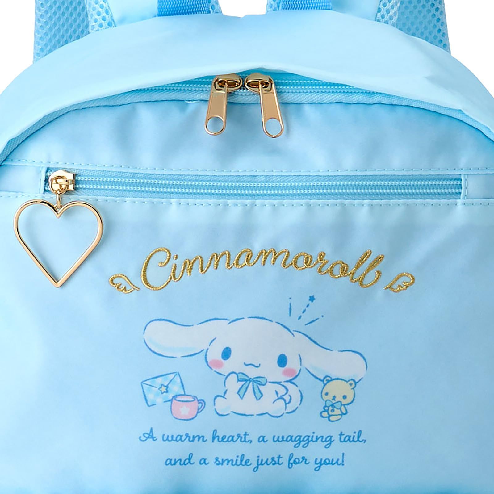 サンリオ(SANRIO) キッズリュックL シナモロール 子供 遠足 名前スペース付き 505935 