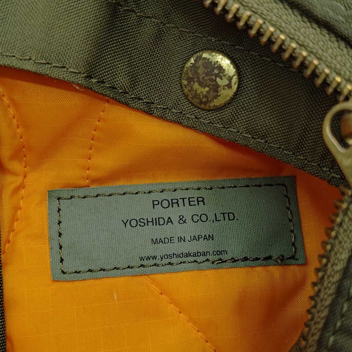 ポーター FORCE SHOULDER POUCH フォースショルダーポーチ オリーブ 