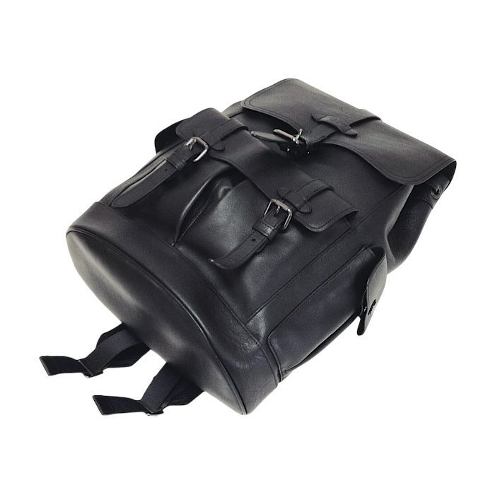 【ABランク】 コーチ COACH バッグパック スムースレザー F88870 デイパック バックパック リュック メンズ ブラック 正規品 中古 mbn19002 コーチ COACH バッグパック スムースレザー F88870 デイパック バック