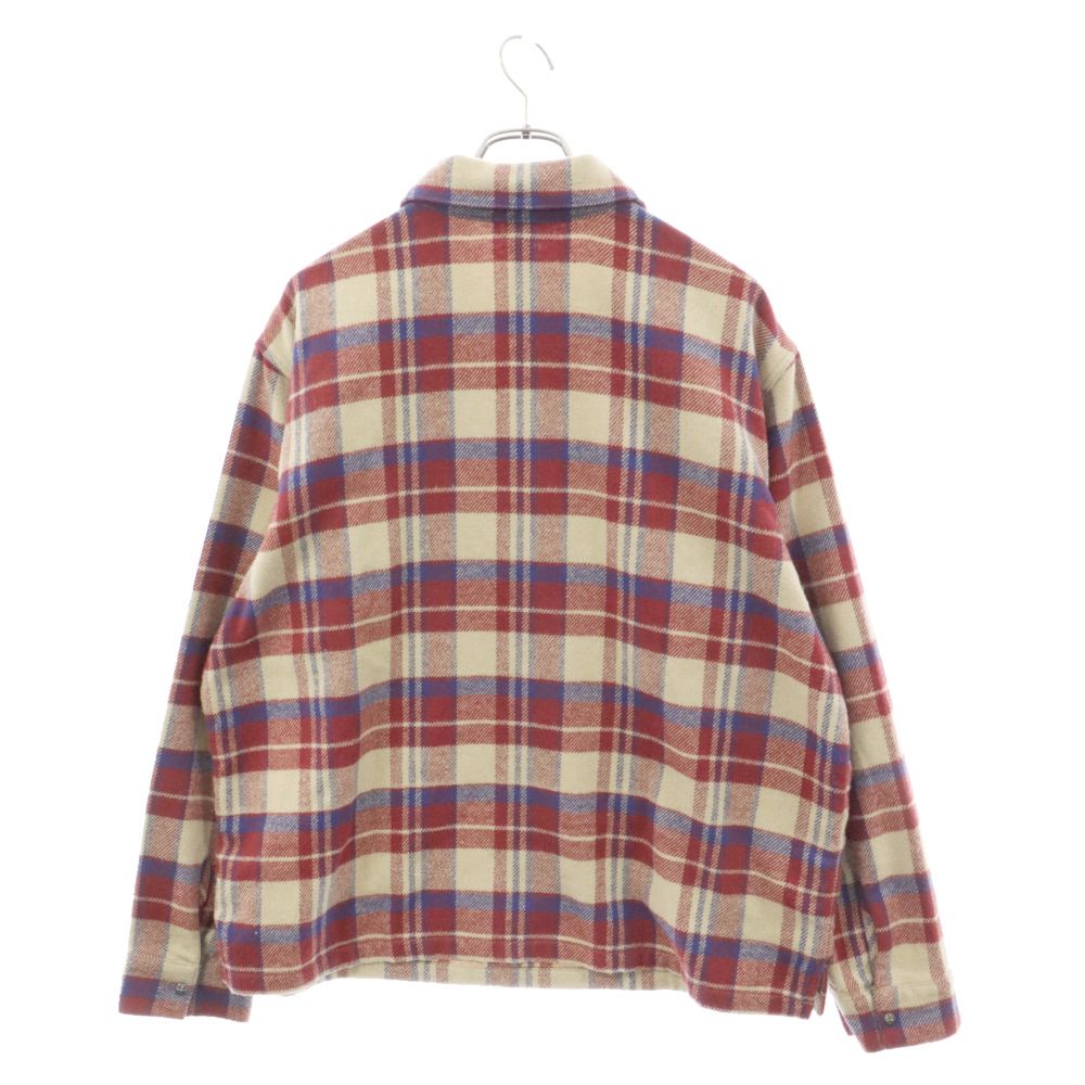 CHROME HEARTS (クロムハーツ) U UNDERDOG PLD ハーフジップ チェック 