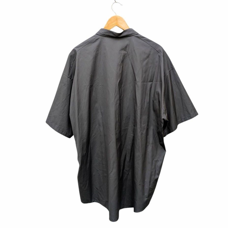 ♥品 DIGAWEL DWXA049 Oversized S|S shirt ディガウェル オーバーサイズド レギュラーカラー 半袖シャツ グレー系 サイズ 2