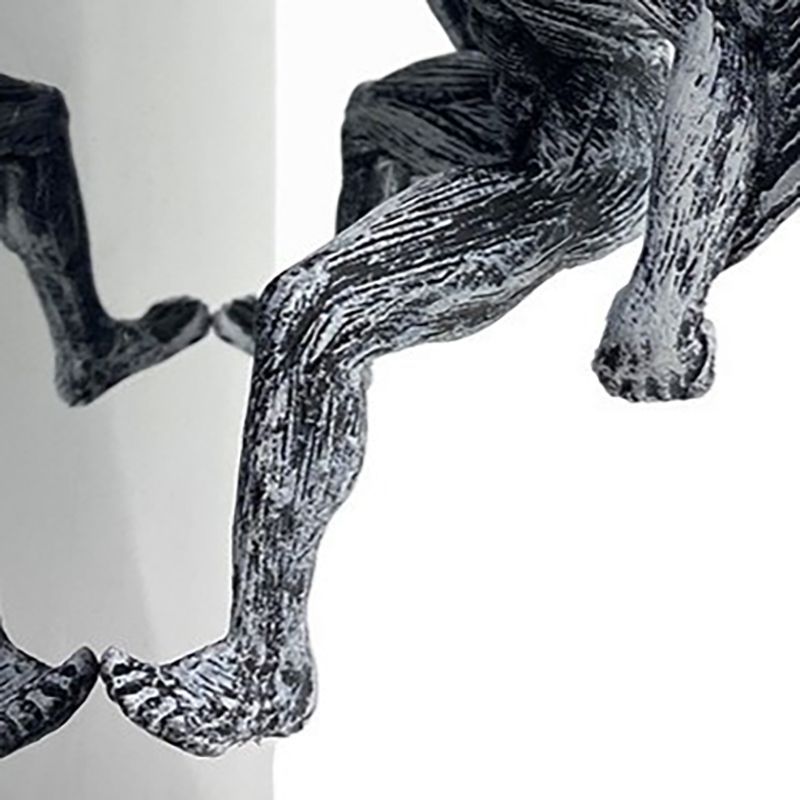 悪魔 サタン デビル ガーゴイル ブルー 青 ブラック 黒 置物 オブジェ