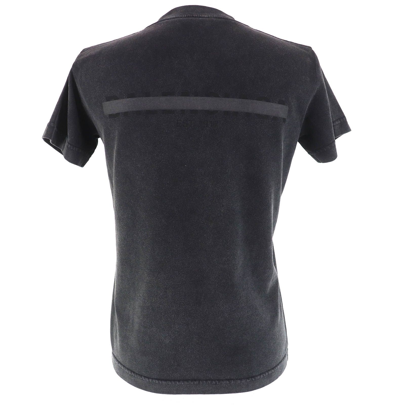 極美品△BALENCIAGA バレンシアガ 2022年製 612964 コットン100％ USED加工 クルーネック 半袖Ｔシャツ ブラック系 XS 正規品 レディース 極美品△BALENCIAGA バレンシアガ 2022年製 612964 コットン100