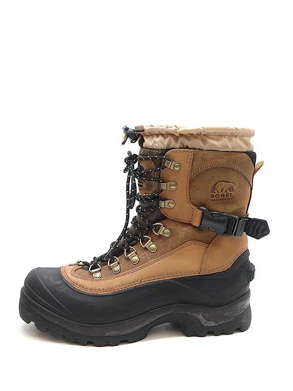 SOREL ソレル Conquest Boot British Tan スノーブーツ ブラウン 27