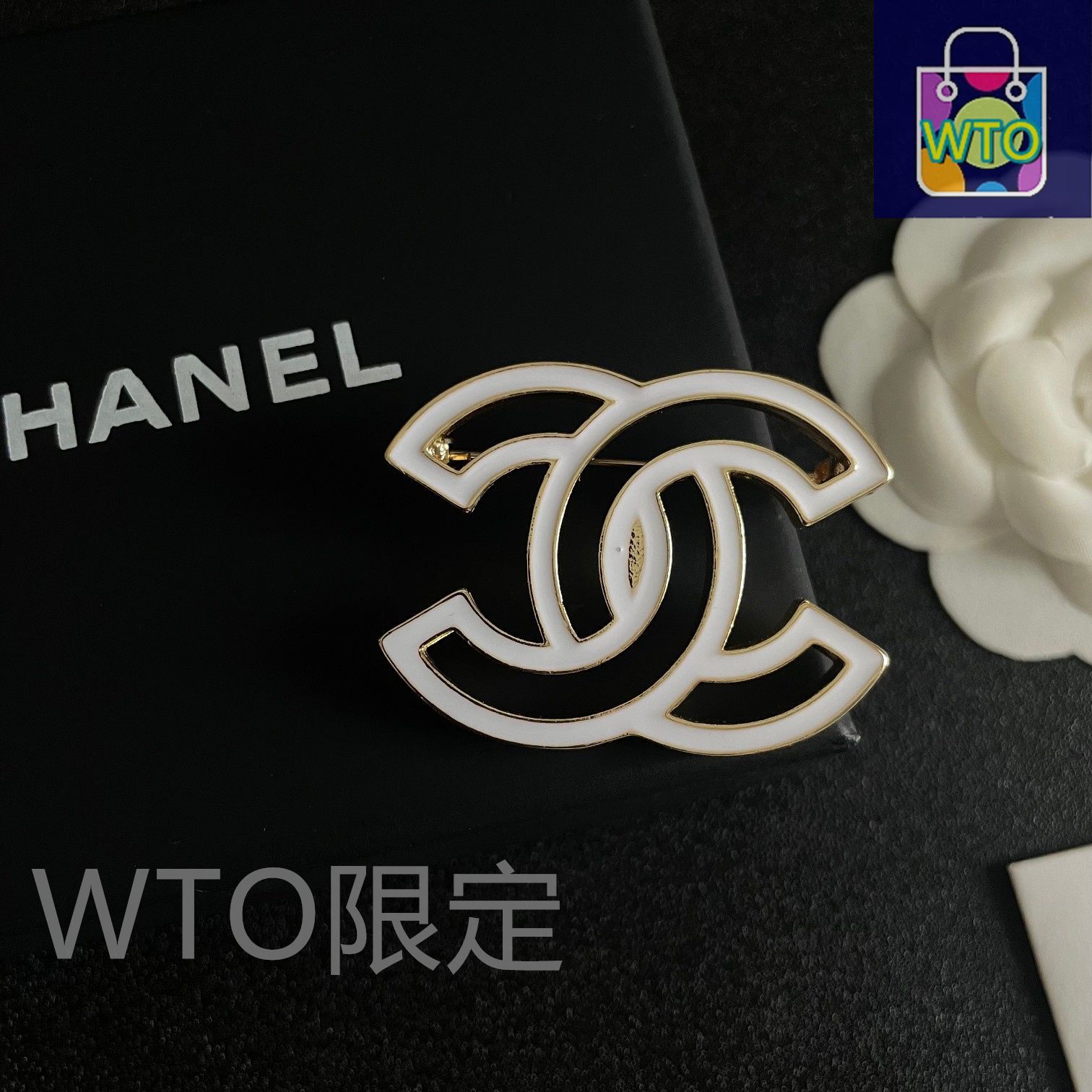 今日特価】CHANEL 最新モデル ブローチ 女性向け マルチウェア